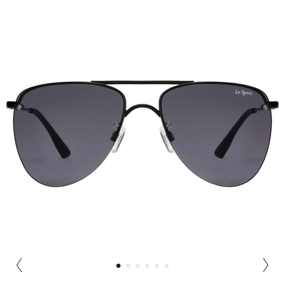 Le Specs The Prince black sunglasses